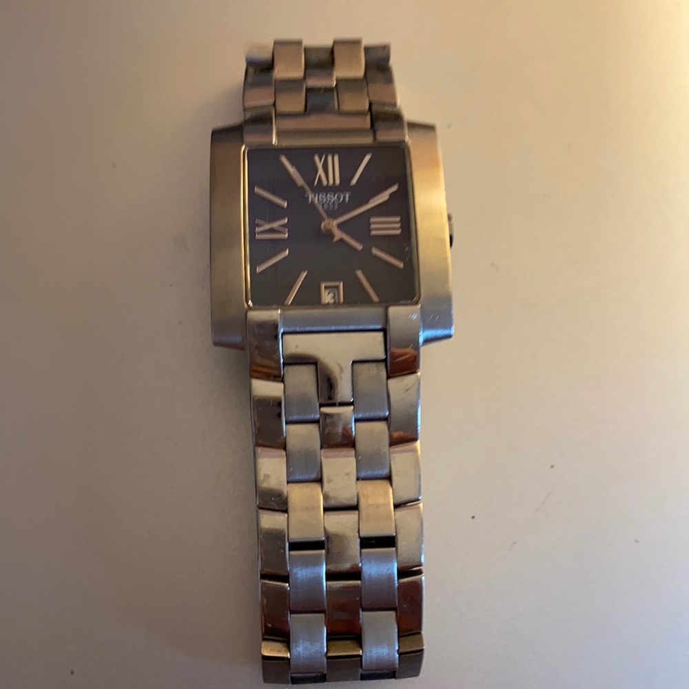 A mans tissot watch
